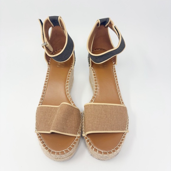 Franco Sarto Espadrille Wedge Sandal 8 - Picture 2 of 7